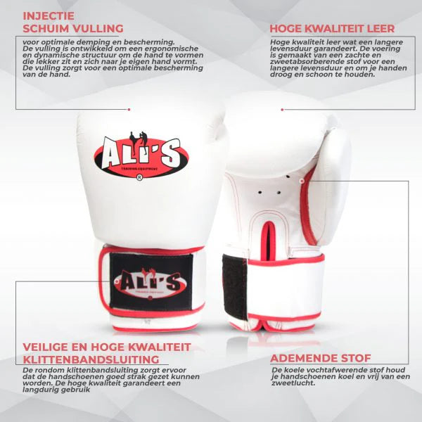 Bokshandschoen BG TR Wit