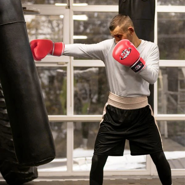 Bokshandschoen BG TR rood