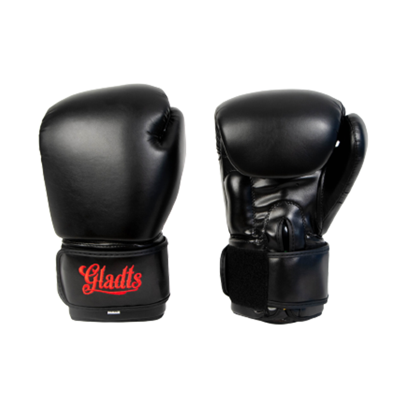 Gladts boxing gloves BO black/red