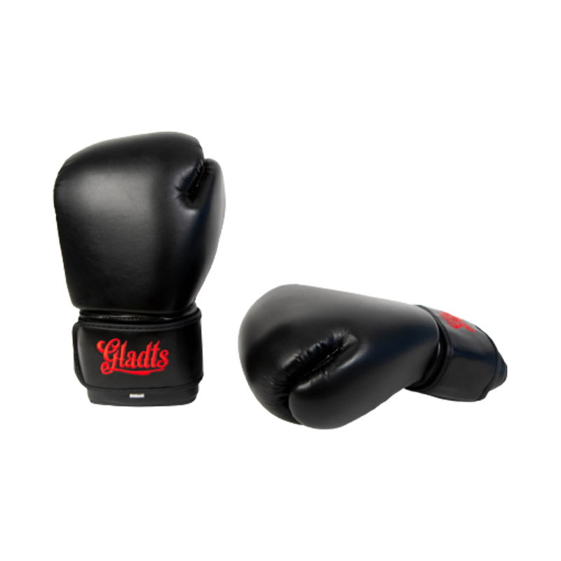 Gladts boxing gloves BO black/red