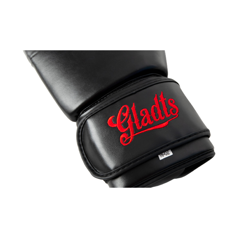 Gladts boxing gloves BO black/red