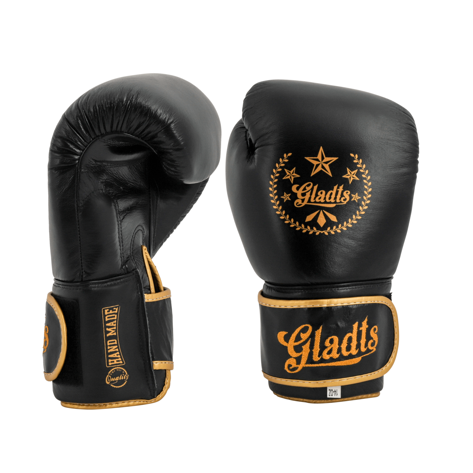 Gladts Gladiator Star Power Boxing Gloves – Premium Leather – Size 12 oz to 18 oz