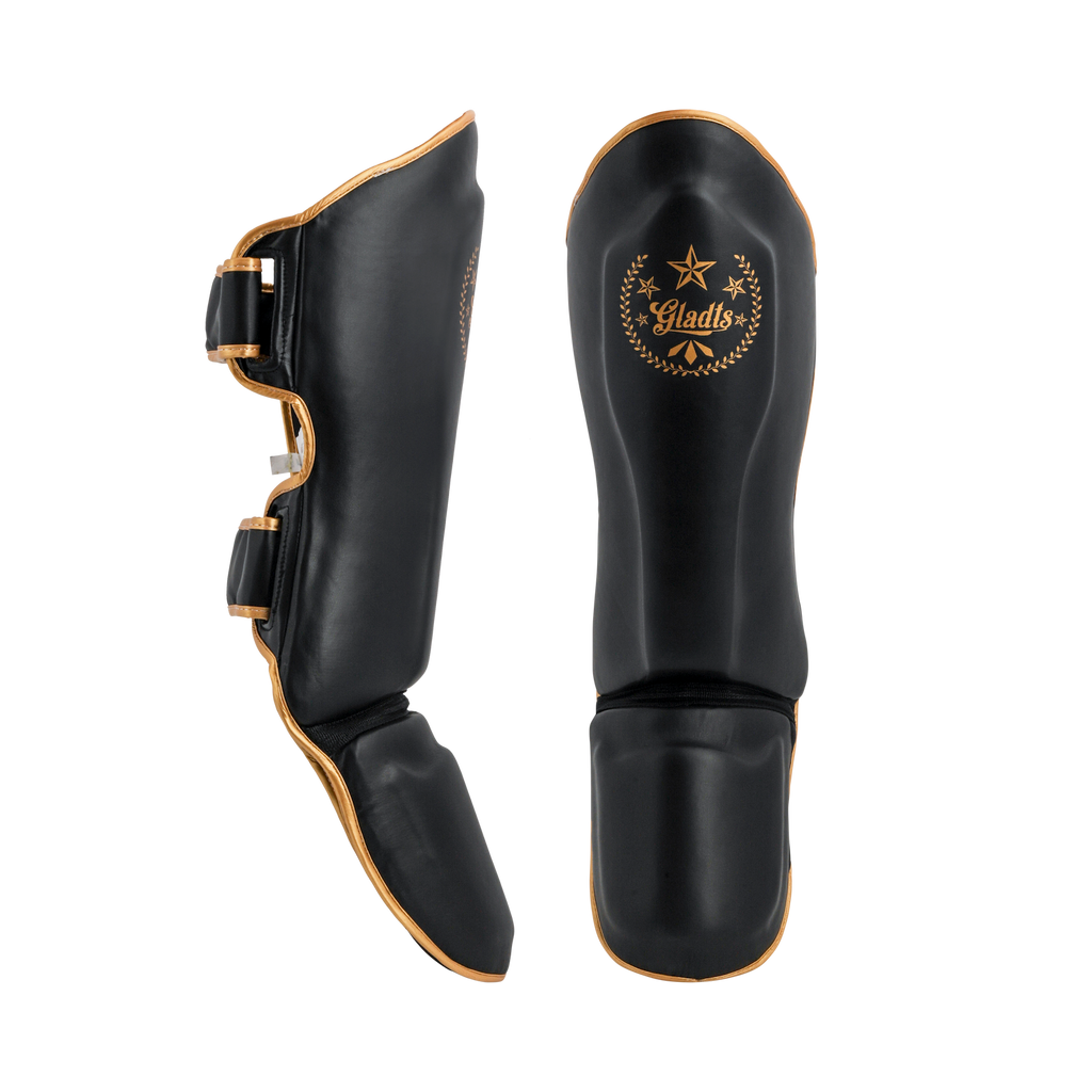 Gladts Gladiator Star Power Shin Guards Sizes M to XL