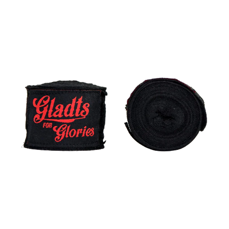 Gladts bandages – zwart, blauw of rood – 460 cm – boksen – kickboksen -thaiboksen – mma