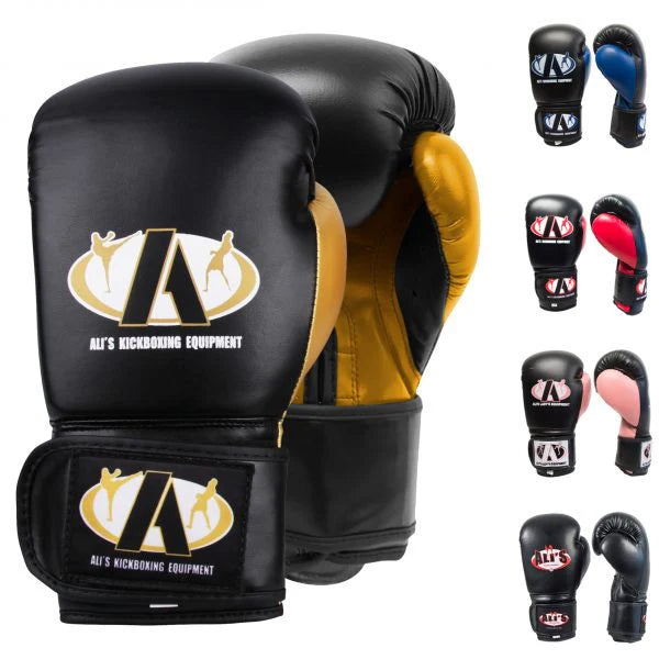 Bokshandschoen BT GO Zwart Goud