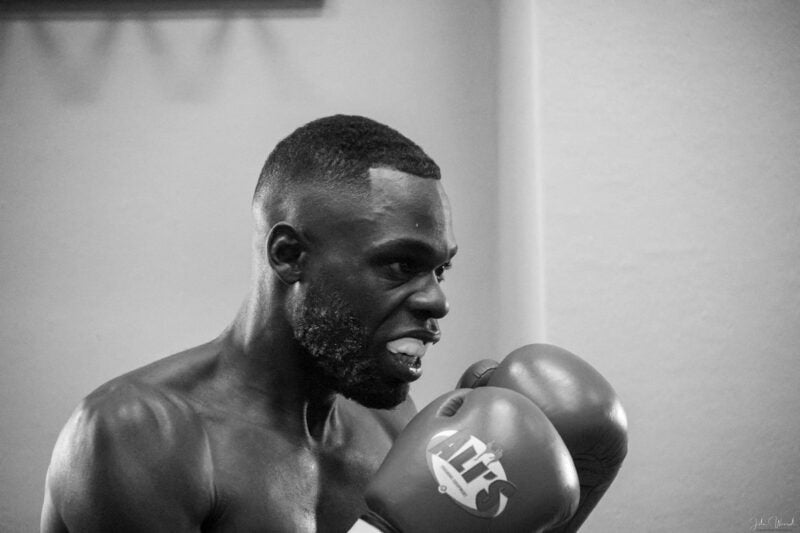 Bokshandschoen BG SP rood sparringsglove