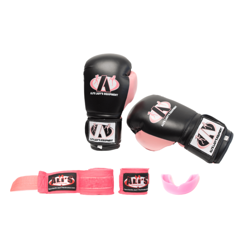 Ali’s Fightgear dames complete beginners boks set voor jeugd en volwassenen